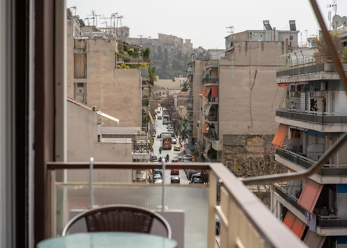 Athenian Home With Acropolis View